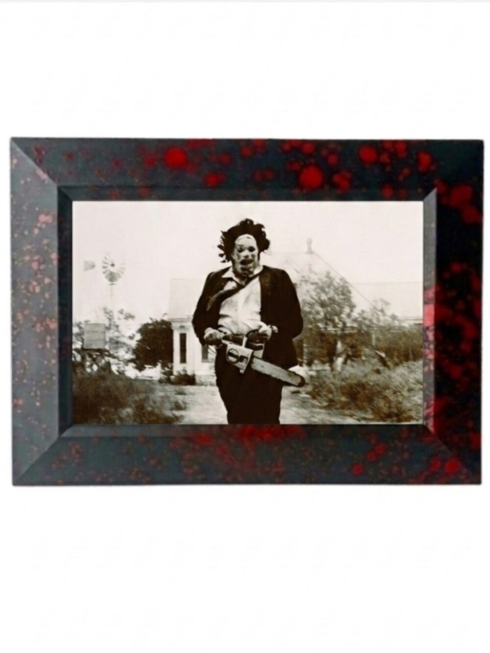 VINTAGE Texas Chain Massure Ed Gein horror Goth 90s Retro Horror Crime Creep Arr